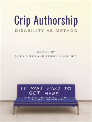 Crip Authorship - ebook